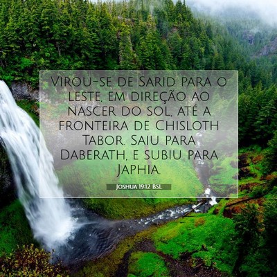 Joshua 19:12 Versículo Bíblico Explicado