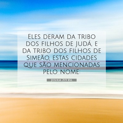 Joshua 21:9 Versículo Bíblico Explicado