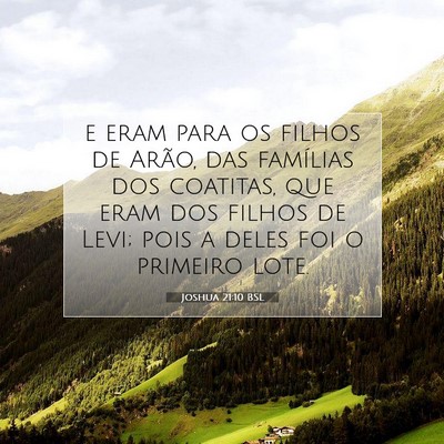 Joshua 21:10 Versículo Bíblico Explicado