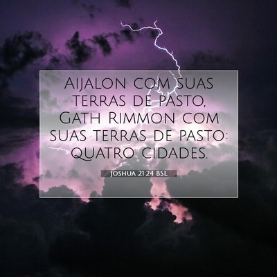 Joshua 21:24 Versículo Bíblico Explicado