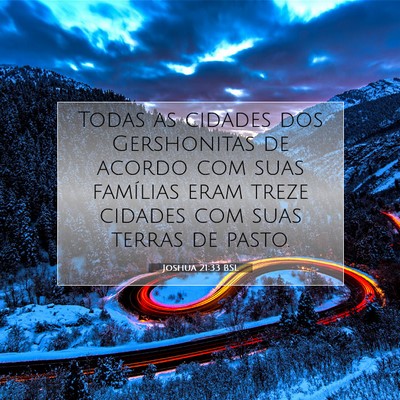 Joshua 21:33 Versículo Bíblico Explicado