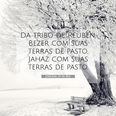 Joshua 21:36 Versículo Bíblico Explicado