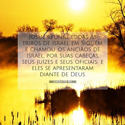 Joshua 24:1 Versículo Bíblico Explicado