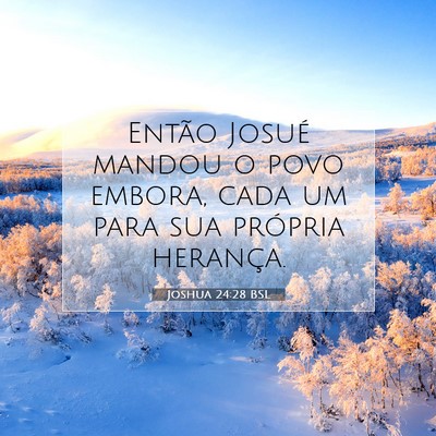 Joshua 24:28 Versículo Bíblico Explicado