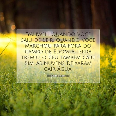 Juízes 5:4 BSL Imagem do Versículo Bíblico