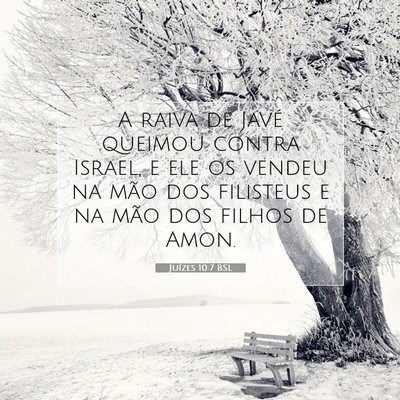 Juízes 10:7 BSL Imagem do Versículo Bíblico