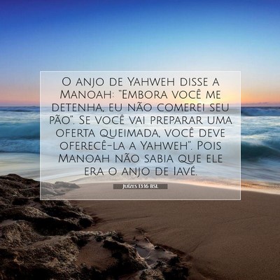 Juízes 13:16 BSL Imagem do Versículo Bíblico