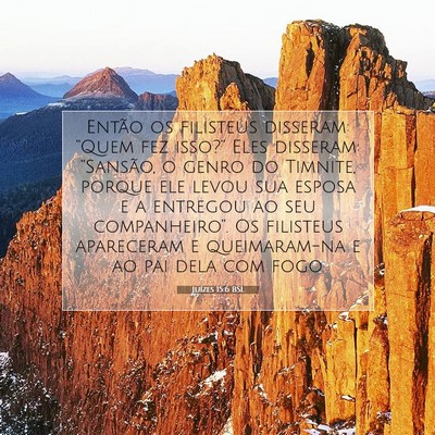 Juízes 15:6 BSL Imagem do Versículo Bíblico