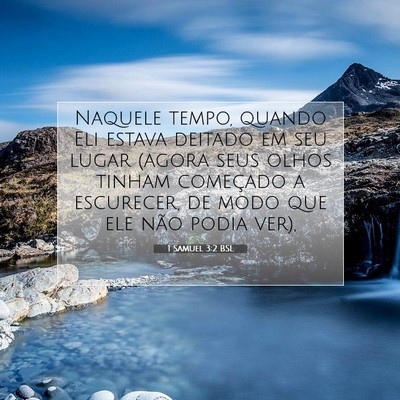 1 Samuel 3:2 BSL Imagem do Versículo Bíblico