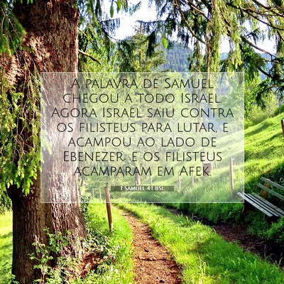 1 Samuel 4:1 Versículo Bíblico Explicado