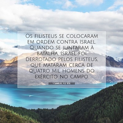 1 Samuel 4:2 Versículo Bíblico Explicado