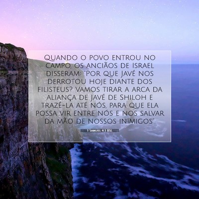 1 Samuel 4:3 Versículo Bíblico Explicado