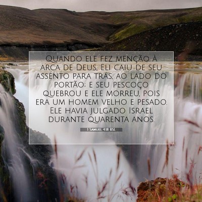 1 Samuel 4:18 Versículo Bíblico Explicado