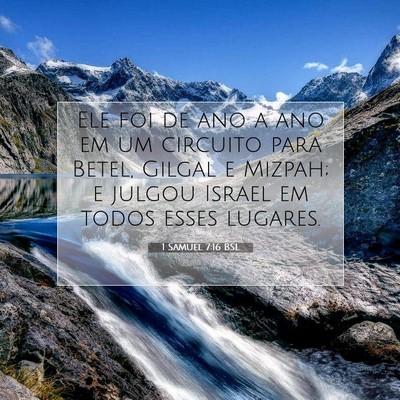 1 Samuel 7:16 Versículo Bíblico Explicado