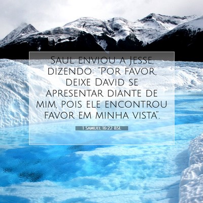 1 Samuel 16:22 BSL Imagem do Versículo Bíblico
