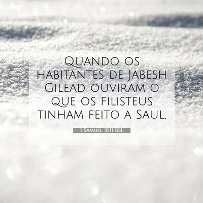 1 Samuel 31:11 BSL Imagem do Versículo Bíblico