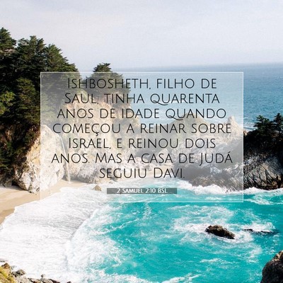 2 Samuel 2:10 Versículo Bíblico Explicado