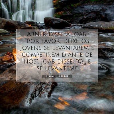 2 Samuel 2:14 Versículo Bíblico Explicado