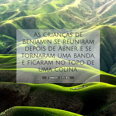 2 Samuel 2:25 Versículo Bíblico Explicado