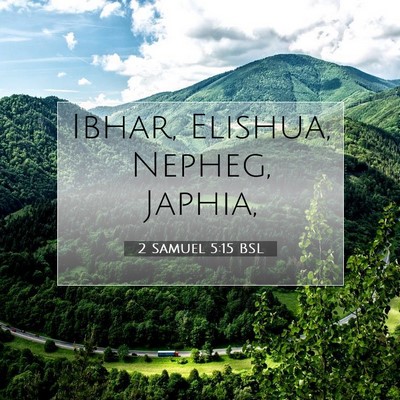 2 Samuel 5:15 BSL Imagem do Versículo Bíblico