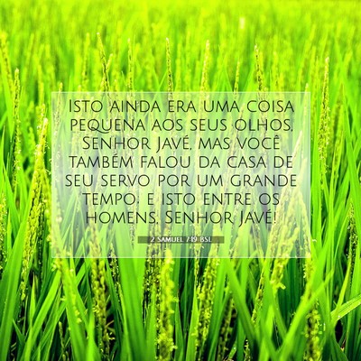 2 Samuel 7:19 BSL Imagem do Versículo Bíblico