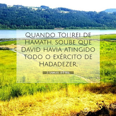 2 Samuel 8:9 BSL Imagem do Versículo Bíblico