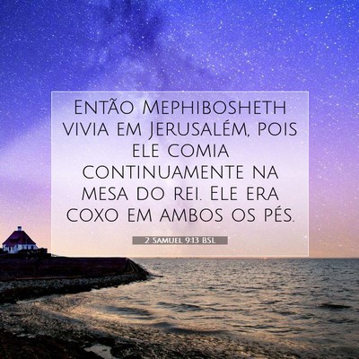 2 Samuel 9:13 Versículo Bíblico Explicado