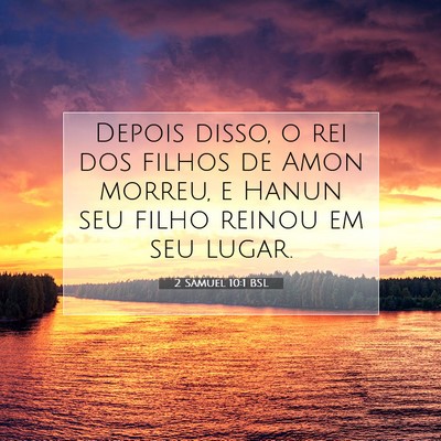 2 Samuel 10:1 Versículo Bíblico Explicado