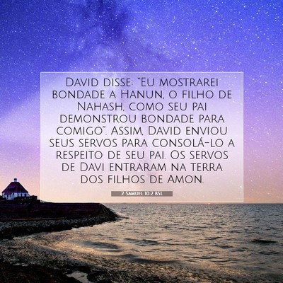 2 Samuel 10:2 Versículo Bíblico Explicado