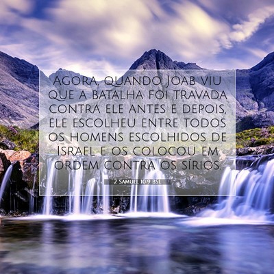 2 Samuel 10:9 Versículo Bíblico Explicado