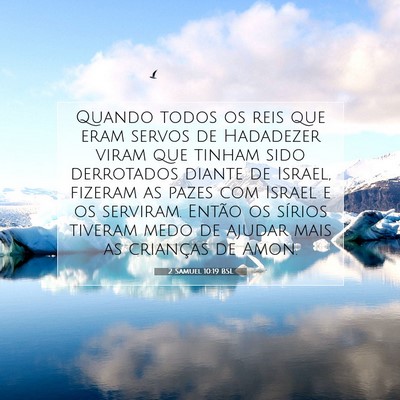 2 Samuel 10:19 Versículo Bíblico Explicado
