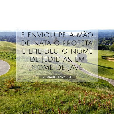 2 Samuel 12:25 Versículo Bíblico Explicado