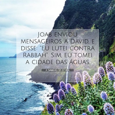 2 Samuel 12:27 Versículo Bíblico Explicado