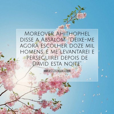 2 Samuel 17:1 BSL Imagem do Versículo Bíblico