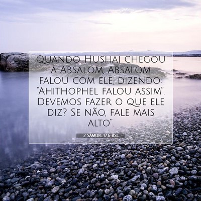 2 Samuel 17:6 Versículo Bíblico Explicado