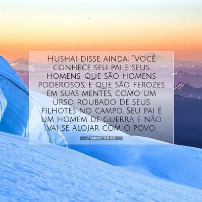 2 Samuel 17:8 Versículo Bíblico Explicado