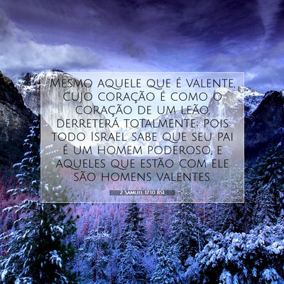 2 Samuel 17:10 Versículo Bíblico Explicado