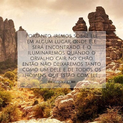 2 Samuel 17:12 Versículo Bíblico Explicado