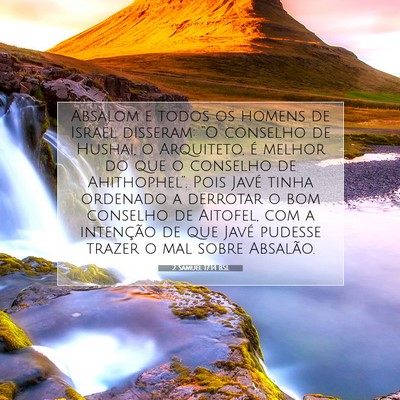 2 Samuel 17:14 Versículo Bíblico Explicado