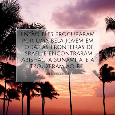 1 Reis 1:3 Versículo Bíblico Explicado