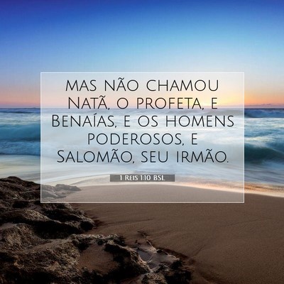 1 Reis 1:10 Versículo Bíblico Explicado