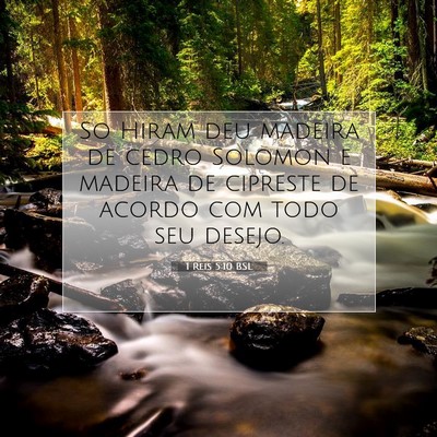 1 Reis 5:10 Versículo Bíblico Explicado