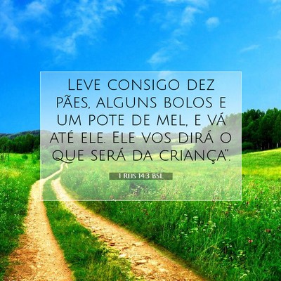 1 Reis 14:3 BSL Imagem do Versículo Bíblico
