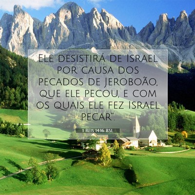 1 Reis 14:16 BSL Imagem do Versículo Bíblico