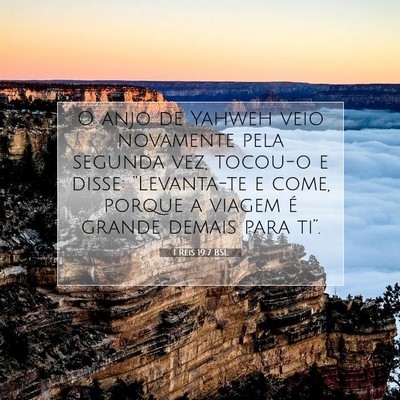 1 Reis 19:7 BSL Imagem do Versículo Bíblico