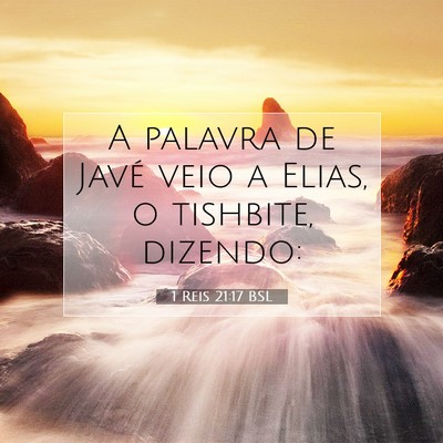1 Reis 21:17 BSL Imagem do Versículo Bíblico
