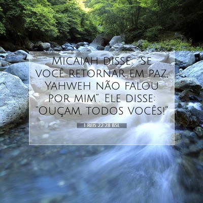 1 Reis 22:28 BSL Imagem do Versículo Bíblico
