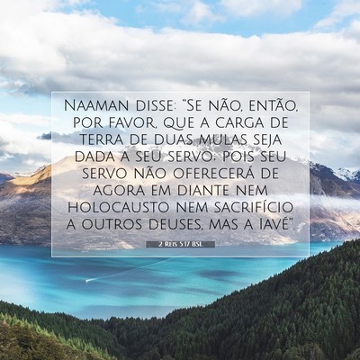 2 Reis 5:17 BSL Imagem do Versículo Bíblico
