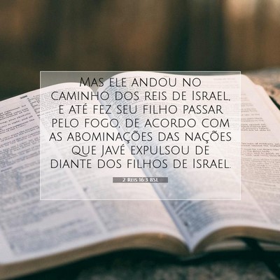 2 Reis 16:3 BSL Imagem do Versículo Bíblico