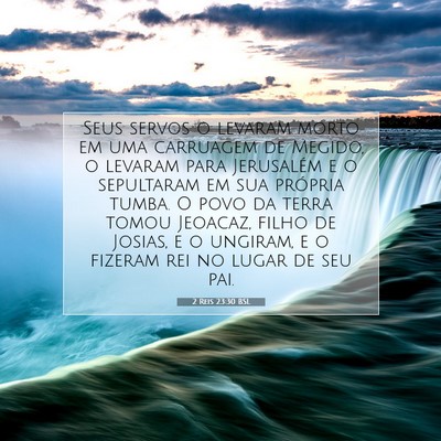 2 Reis 23:30 BSL Imagem do Versículo Bíblico
